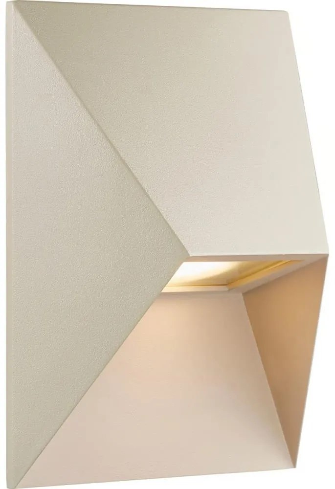 Nordlux - Екстериорен аплик PONTIO 1xGU10/25W/230V кремав