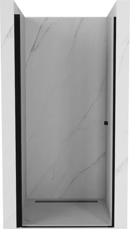 Mexen Pretoria размер за душ врати 70 cm, прозрачен, черен - 852-070-000-70-00