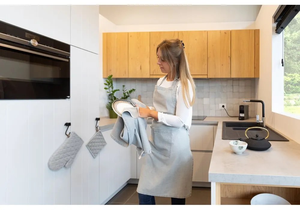 Памучни ръкавици за фурна в комплект 2 бр. – Tiseco Home Studio