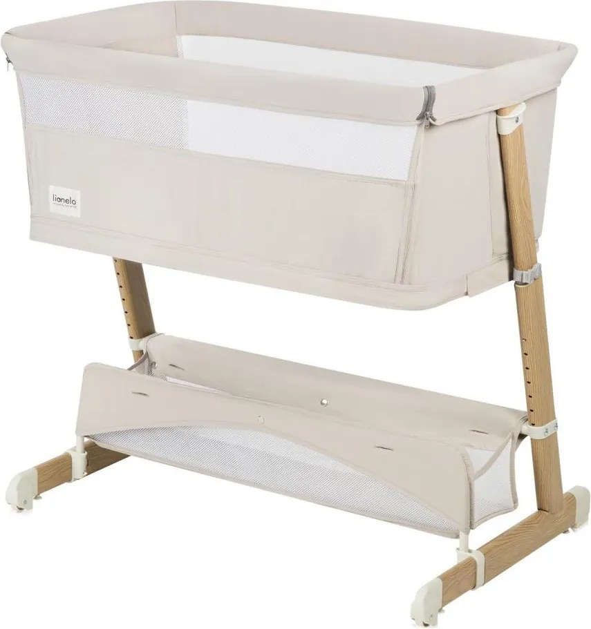 Lionelo - Бебешко креватче 5 в 1 THOMI PLUS Бежов пясък