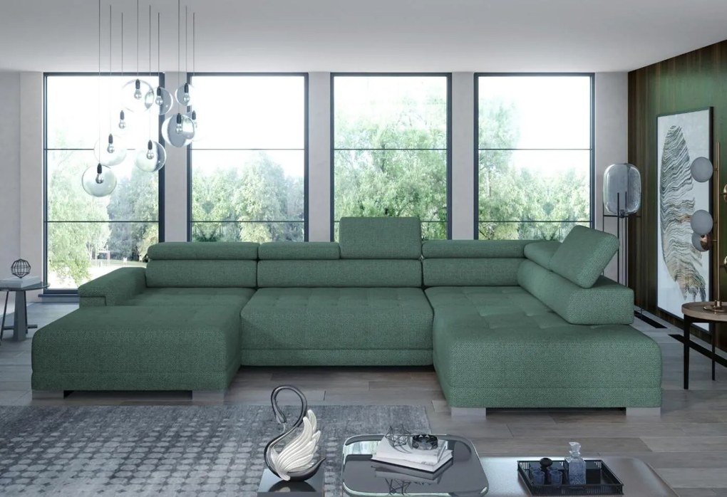 Ъглов диван Carmel plus-Prasino-Right