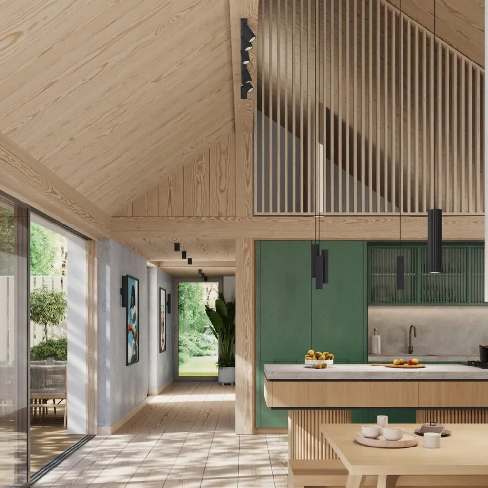 Черна стенна лампа Gleam – Sollux