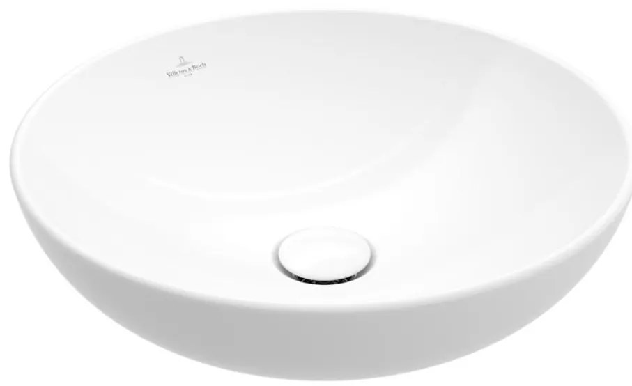 Villeroy & Boch 4A460001 - Керамична мивка за плот LOOP&FRIENDS Ø 42 см, бяла