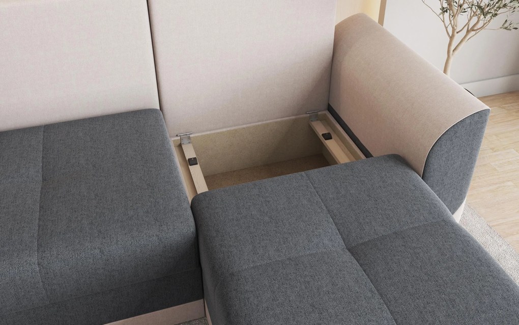 Разтегателен ъглов диван Свен