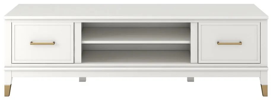 Бяла маса за телевизор Westerleigh - CosmoLiving by Cosmopolitan