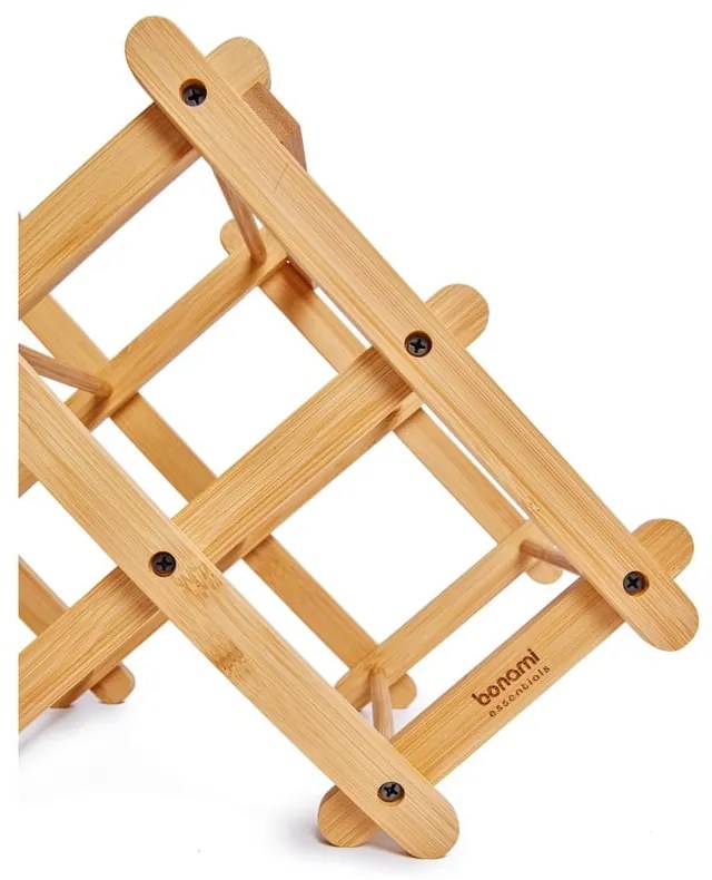 Бамбукова стойка за вино - Bonami Essentials