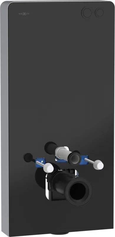 Mexen Tex Air G пневматична тоалетна конструкция за стенен монтаж, черно