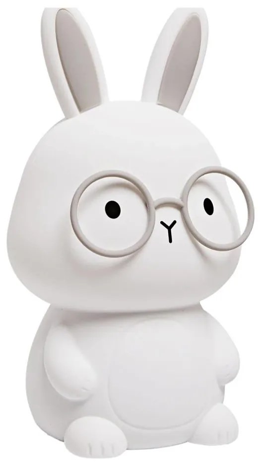 LED RGBW Димируем детски докосване лампа FLORKA LED/1W/5V USB 1200 mAh сив