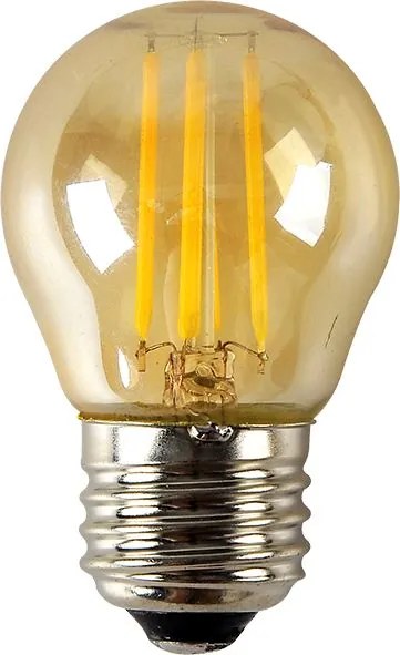 Лампа LED Filament E27 Glamo 4W 2700K Dimmable Amber  (10 τεμάχια)