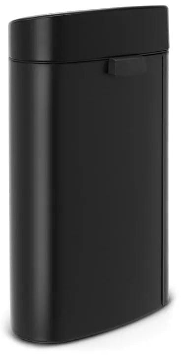 Матово-черно стоманено кошче за боклук, отваряне с докосване 40 l Touch Bin – Brabantia