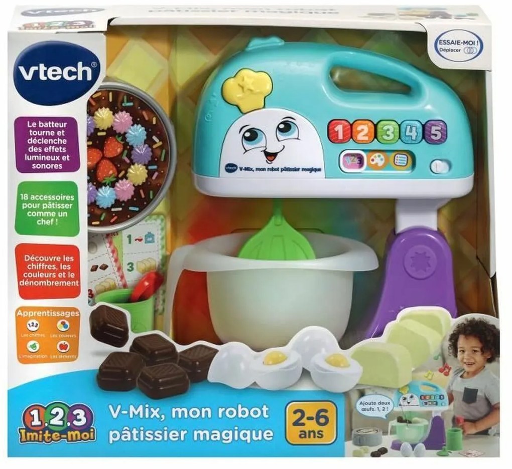 Играчка Уред Vtech V-Mix, mon robot pâtissier magique