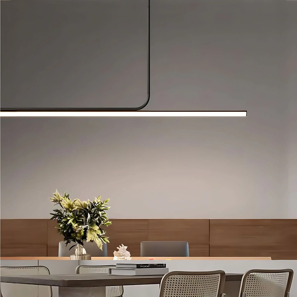 Пендел LED APP1660-CP Black 140cm