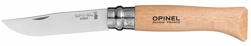 Джобен Нож Opinel Nº8 8,5 cm Неръждаема стомана букова дървесина