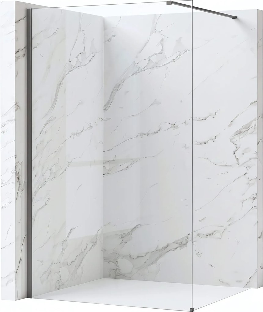 Параван за душ Rea Flexi Transparent / Titan 100