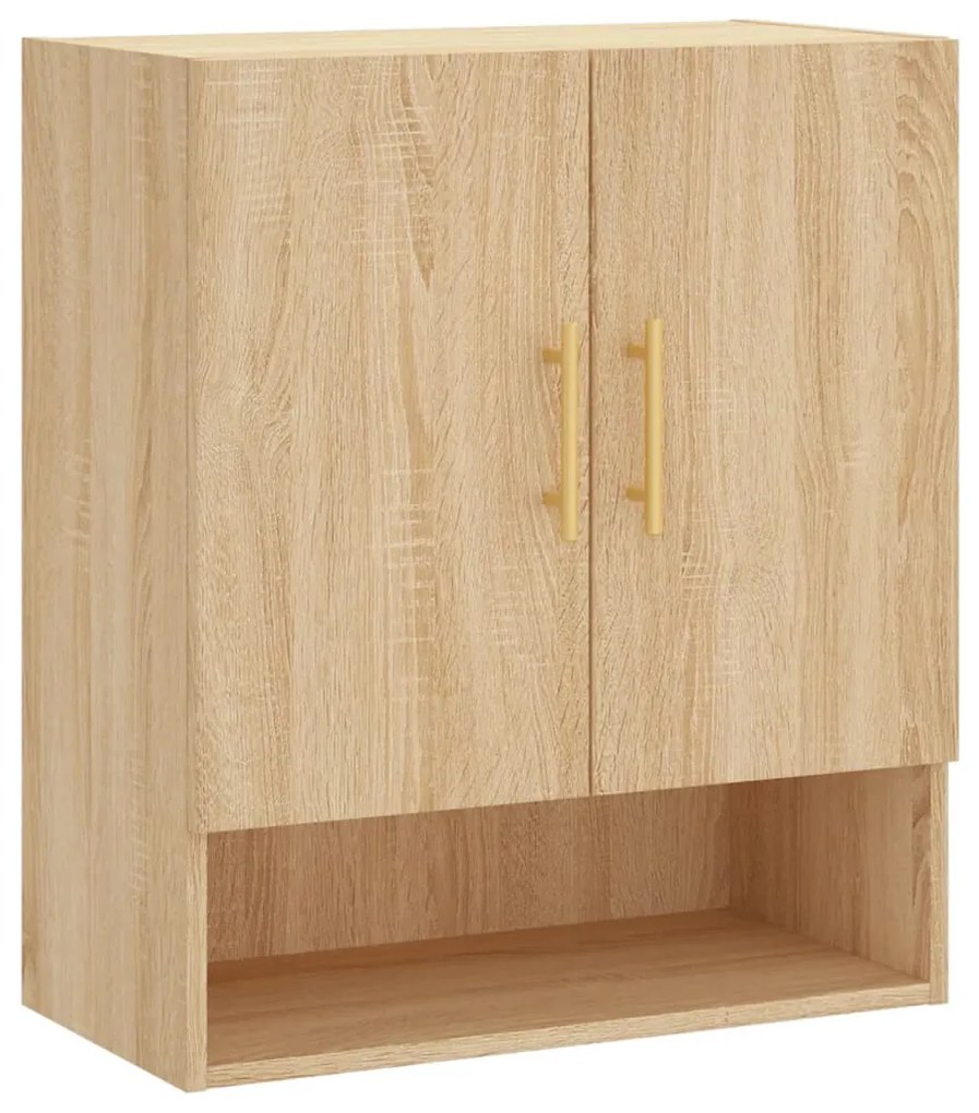 829895 vidaXL Стенен шкаф, дъб сонома, 60x31x70 см, инженерно дърво