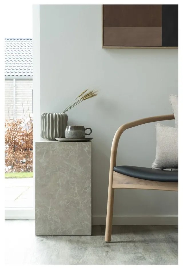 Сиви глинени чинии в комплект от 4 бр. ø 21 cm Selma – House Nordic