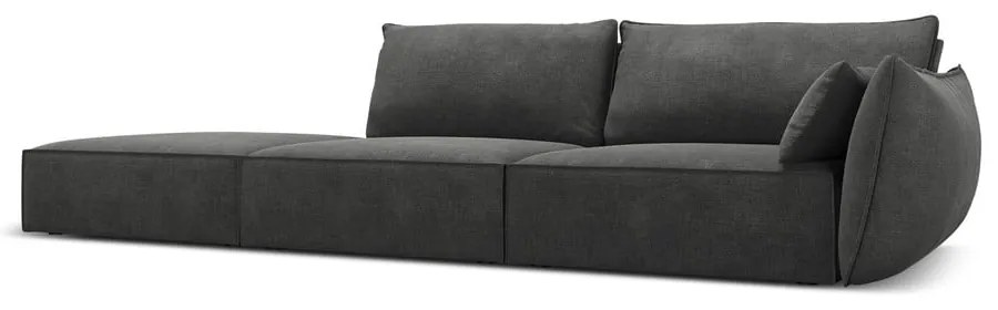 Сив шезлонг (десен ъгъл) Vanda – Mazzini Sofas