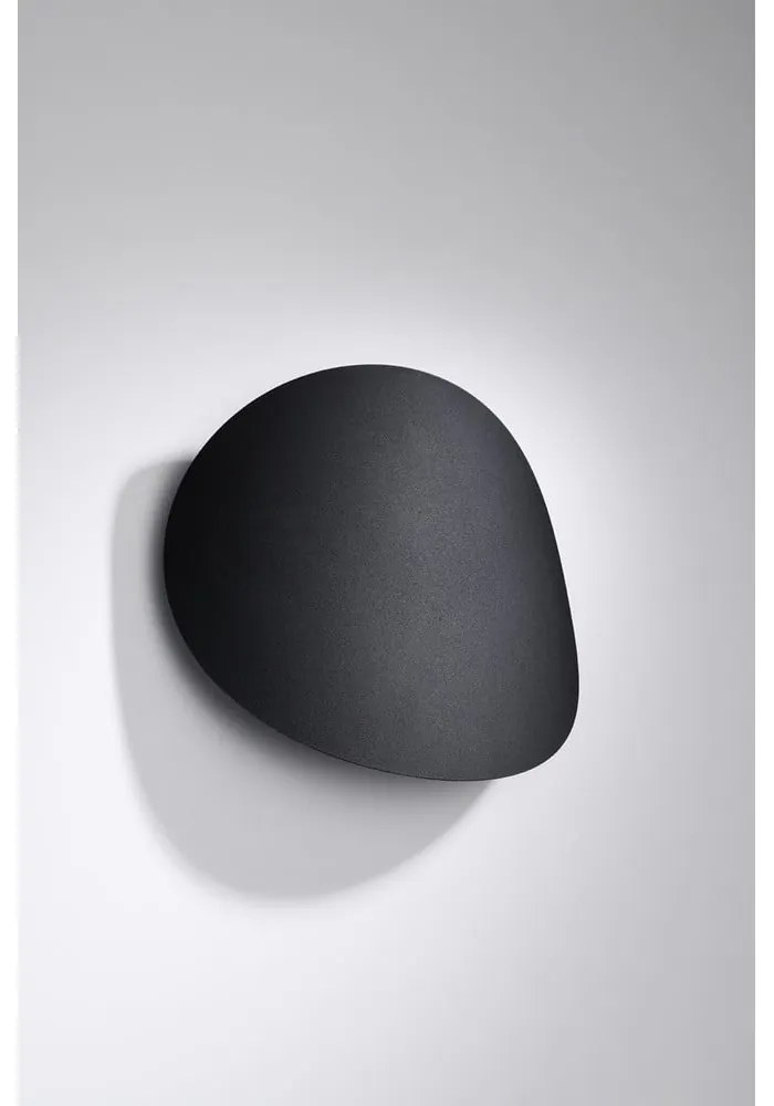 Черна стенна лампа Junker - Sollux