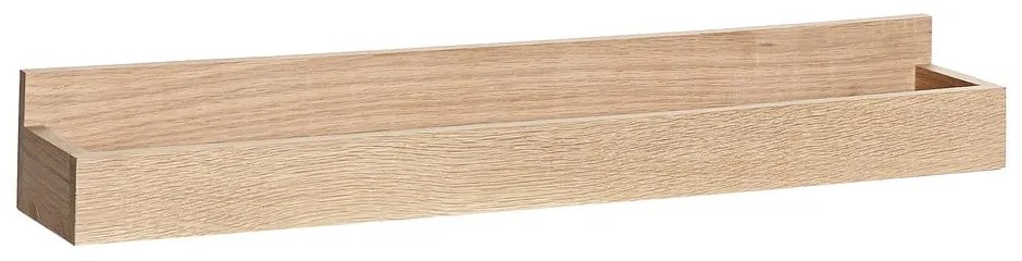Стенен рафт за снимки от декор от дъб в естествен цвят 60 cm Folk – Hübsch