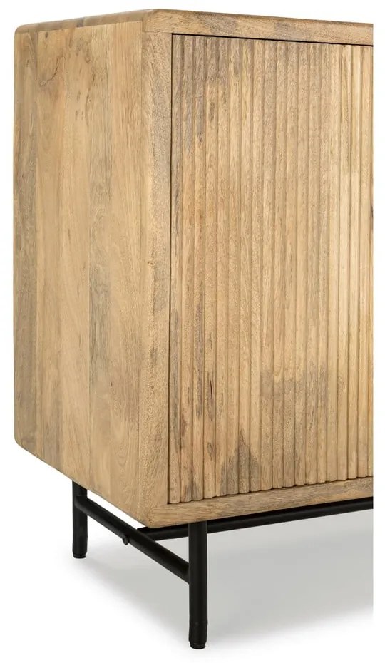 Скрин от масивно манго в естествен цвят 150x85x40 cm Mundra – MOME