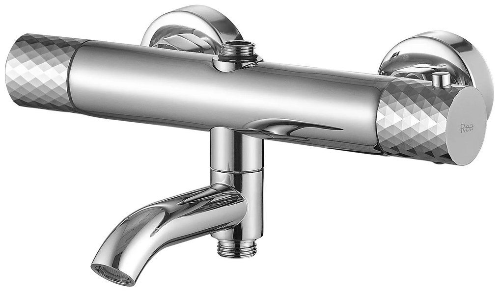 Душ система с Термостат Rea Lungo Diamond chrome