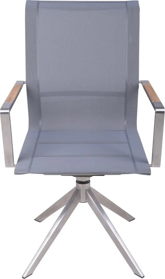 Сив градински стол метален Salida – Garden Pleasure