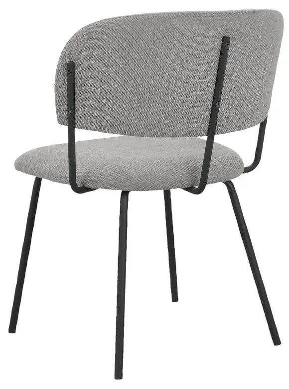 Сиви трапезни столове в комплект от 2 бр. Claudia – Støraa