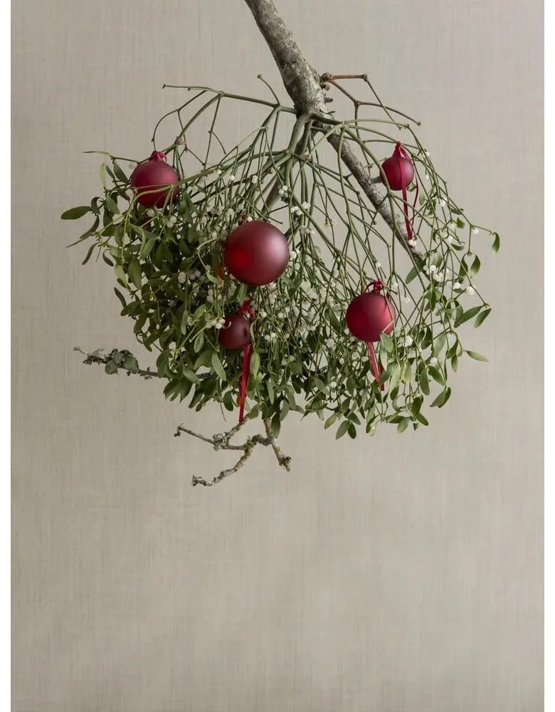 Стъклени ръчно издухани коледни топки в комплект от 2 бр. ø 9 cm Juhla – Blomus