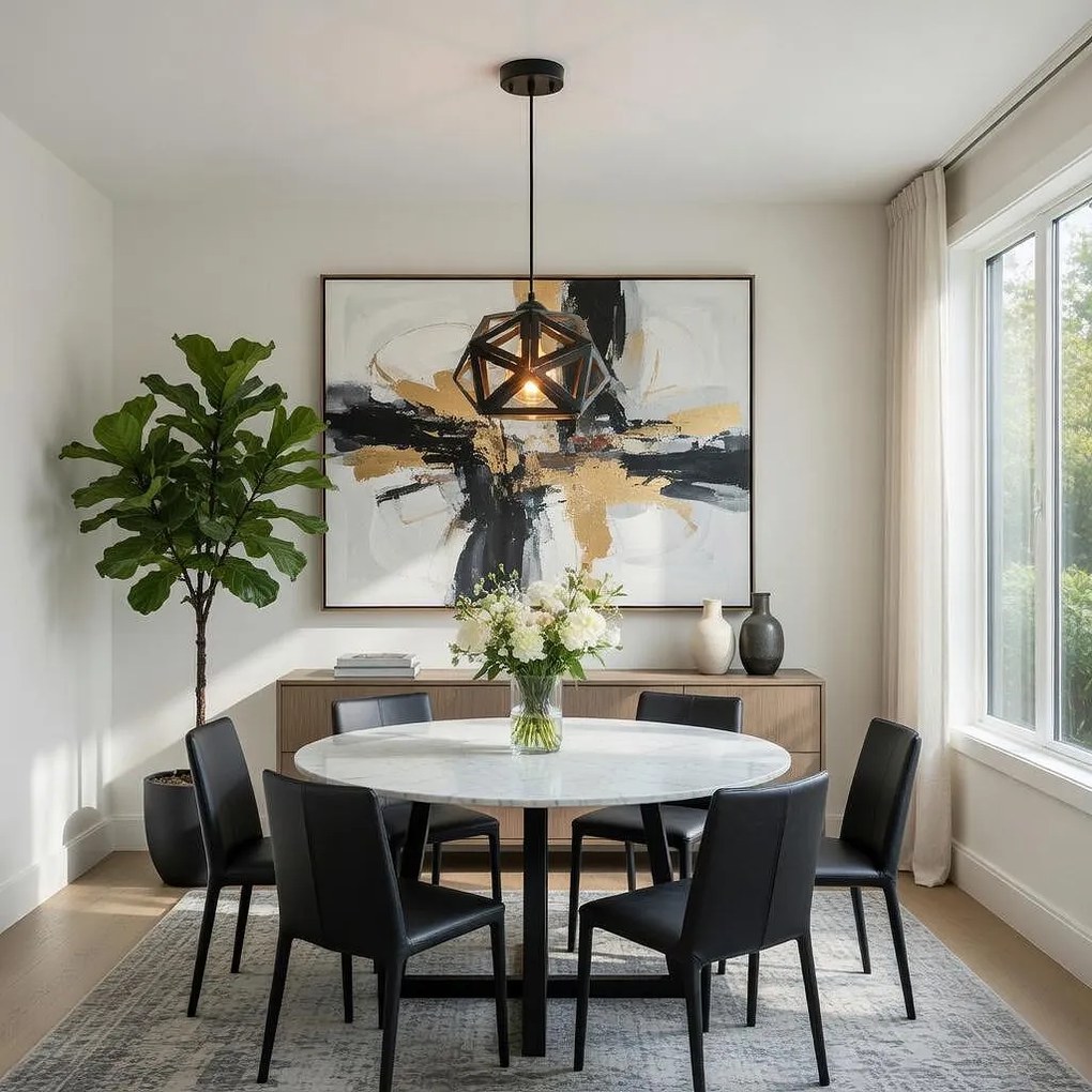 Пендел ДАРС 1, черен, 1xE27