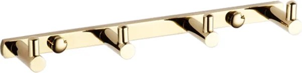 Mexen четворна закачалка за кърпи, златна - 709164-50
