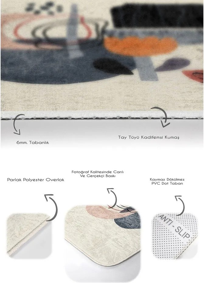 Бежови кадифени постелки за баня в комплект от 2 бр. 60x100 cm – Mila Home