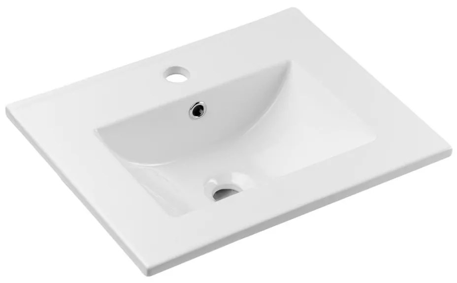 COMAD UM-2050RB DANCE 50 - Вграден умивалник DANCE 52x40 см керамика/бял гланц