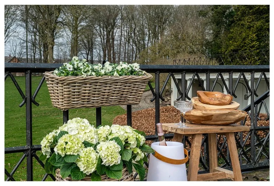Ракитена висяща и стенна саксия за цветя 60 cm Batu – House Nordic