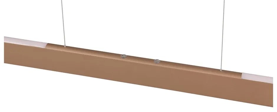 Кафяво LED висящо осветително тяло Helios - Trio
