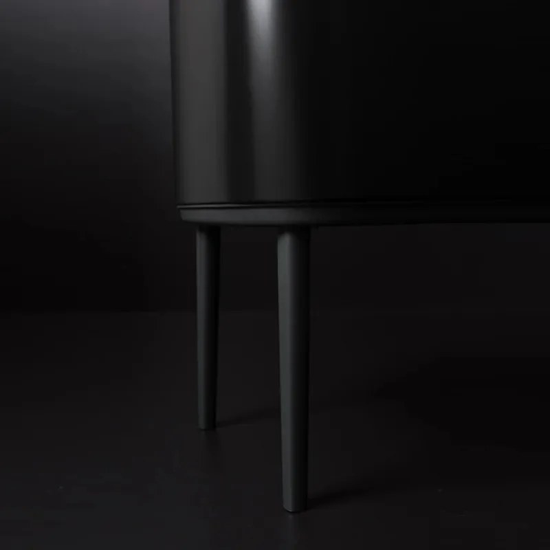 Кош за боклук Brabantia Bo Touch 651106, 36 л, Плавно и безшумно отваряне, Голям отвор, Черен