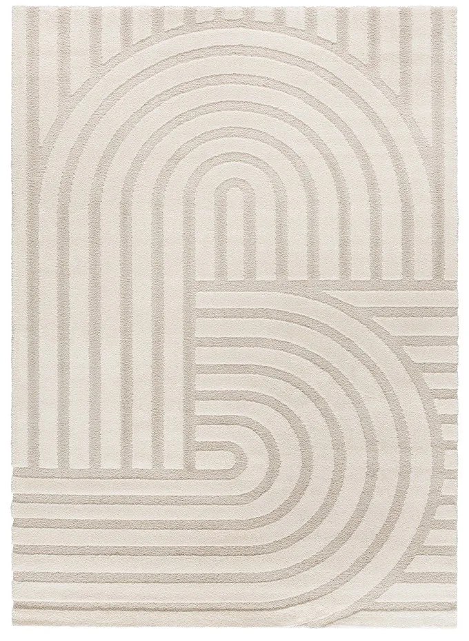 Кремав килим 120x170 cm Snowy – Universal