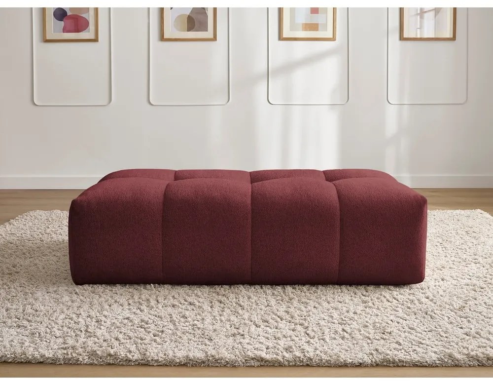 Бордо шенилова табуретка Everest – Bobochic Paris