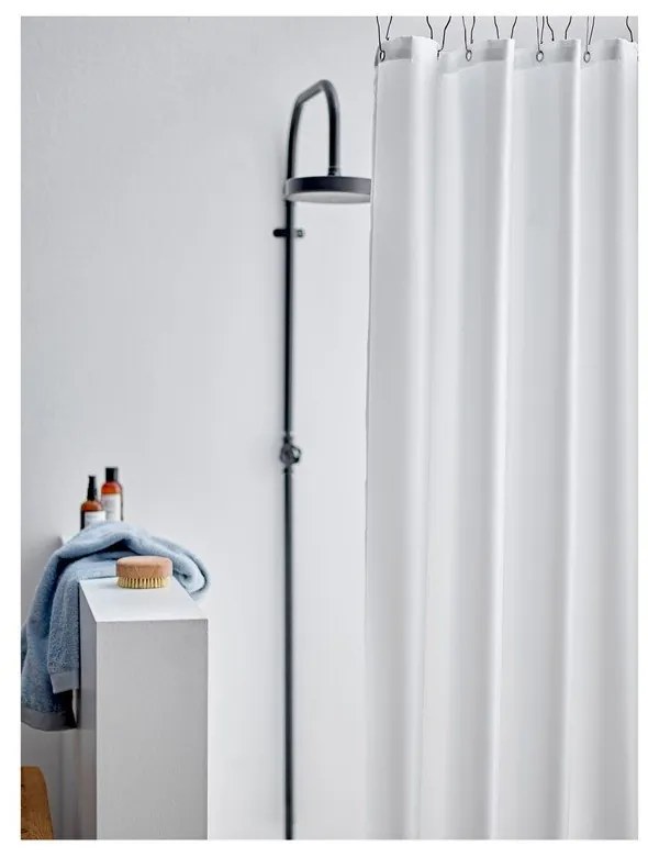Завеса за душ Comfort бяла, 180x200 cm - Södahl
