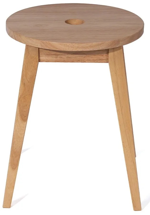 Стол от масивно каучуково дърво в светло естествен цвят Club – Bonami Essentials