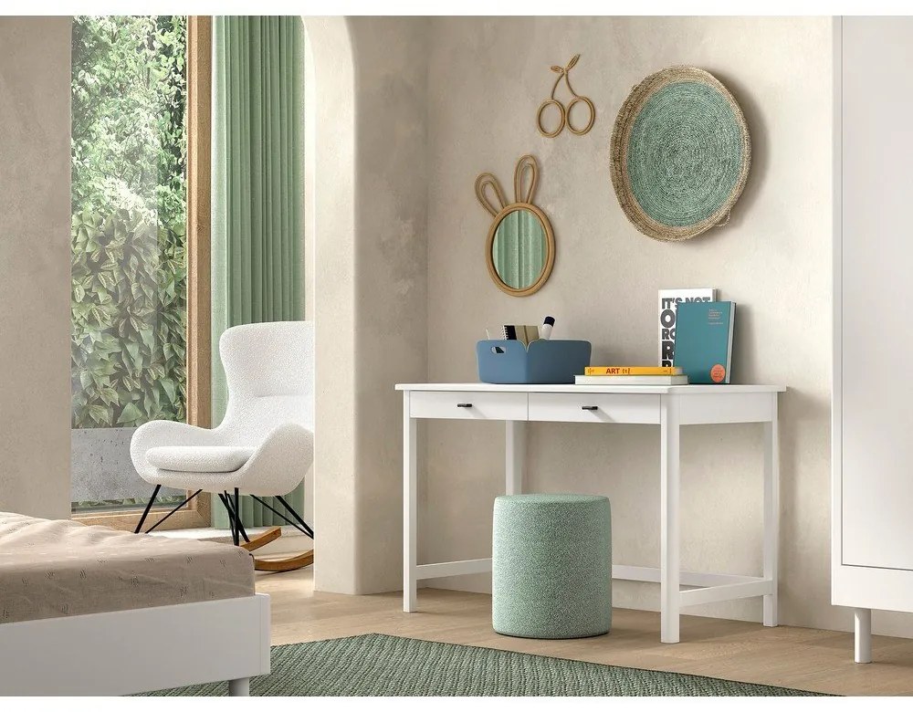 Детско бюро от масивен бук 60x120 cm Forrest – Vipack