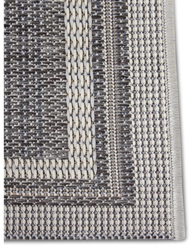 Сив външен килим 63x120 cm Clyde Cast – Hanse Home
