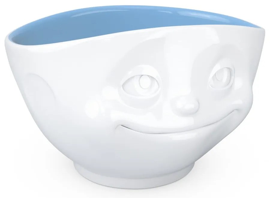 Бяла и синя порцеланова купа за любов - 58products