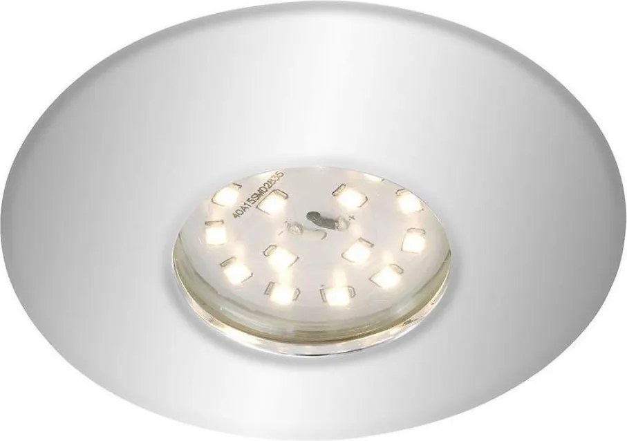 Briloner 7227-018-LED Вградено таванно осветително тяло за баня LED/5W/230V IP65 матов хром