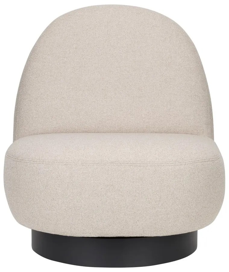 Бежово въртящо се кресло Eden – Zuiver