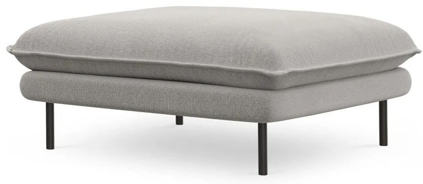 Светлосива табуретка за крака Vienna - Cosmopolitan Design