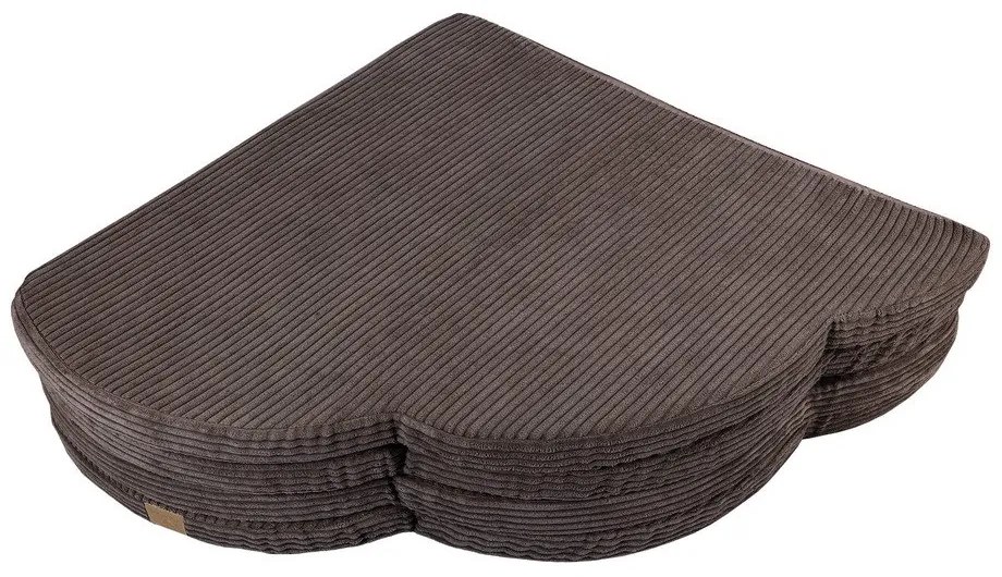 Кафяво детско килимче за игра 160x160 cm – Meowbaby