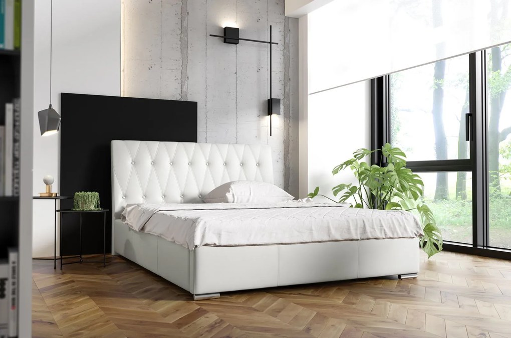 Тапицирано легло Catania-Leuko-120 x 200