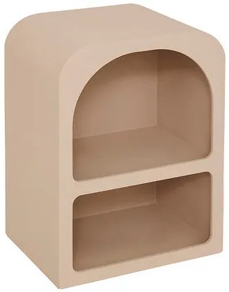 Нощно шкафче atmosphera Soleya, MDF, 40x30x55 cm - Бежов