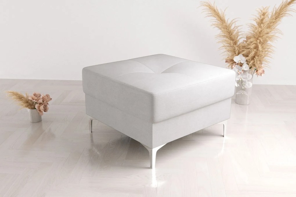 Табуретка Atlas 55-бял