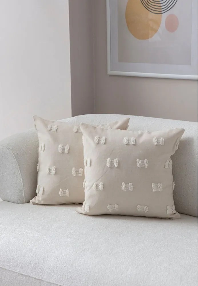 Калъфки за възглавници в комплект от 2 бр. 43x43 cm Tuffet – Mioli Decor